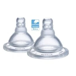 SOPHIE LA GIRAFE Set 2 Tétines Mii Pour Liquide Epais 9 Mois