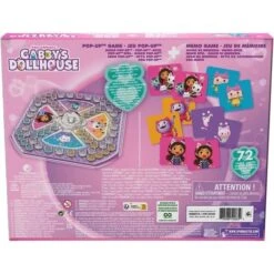 Spin Master 6068315 Gabby&apos;s Dollhouse Jeu Memo & Popup Pack De 2 Pièces -Magasin De Produits Pour Bébés spin master 6068315 gabby s dollhouse jeu memo p 75aa