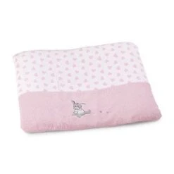 Sterntaler Housse Pour Matelas à Langer Emmi Girl, Blanc/Rose (Blanc), 80 X 90 Cm - 7411838