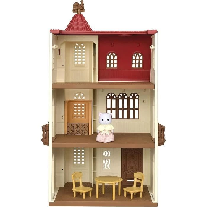 SYLVANIAN FAMILIES - Le Village - La Maison Avec Ascenseur - Maison De Poupée - Mini Poupées - 5493 3 SYLVANIAN FAMILIES - Le Village - La Maison Avec Ascenseur - Maison De Poupée - Mini Poupées - 5493