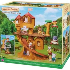 SYLVANIAN FAMILIES - Les Vacances - La Cabane Dans Les Arbres - Maison De Poupée - Mini Poupées - 5494