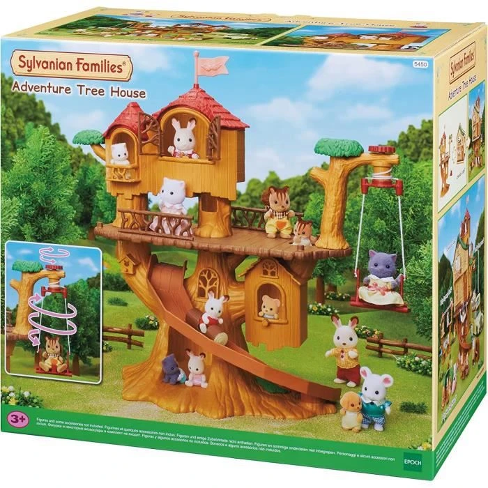SYLVANIAN FAMILIES - Les Vacances - La Cabane Dans Les Arbres - Maison De Poupée - Mini Poupées - 5494 3 SYLVANIAN FAMILIES - Les Vacances - La Cabane Dans Les Arbres - Maison De Poupée - Mini Poupées - 5494