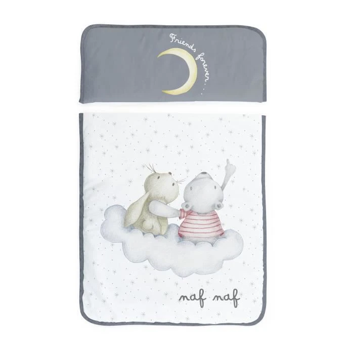 TANUKI - Berceau Bébé En Bois "RABBIT & MOON" De 0 à 12 Mois Jusqu'a 9 Kg 5 TANUKI - Berceau Bébé En Bois "RABBIT & MOON" De 0 à 12 Mois Jusqu'a 9 Kg – Image 3