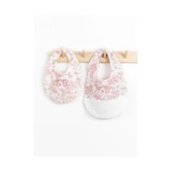 Tartine Et Chocolat - Bavoir Toile De Jouy Pêche -Magasin De Produits Pour Bébés tartine et chocolat bavoir toile de jouy peche 5fd0