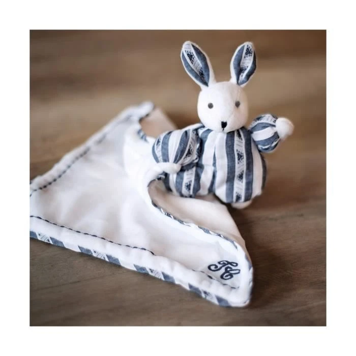 TARTINE ET CHOCOLAT - Doudou Augustin Le Lapin 1977 Bleu 4 TARTINE ET CHOCOLAT - Doudou Augustin Le Lapin 1977 Bleu – Image 2