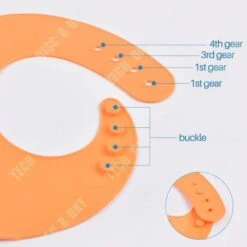 TD® Bavoir En Silicone Pour Bébé Facile à Nettoyer Serviette De Salive étanche Poche De Salive En Silicone Pour Enfants étanche -Magasin De Produits Pour Bébés td r bavoir en silicone pour bebe facile a nettoy 1f45