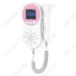 TD® Détecteur Doppler Double Mode D&apos;écoute Sonde à Haute Sensibilité Affichage De La Courbe Réduction Intelligente Du Bruit -Magasin De Produits Pour Bébés td r detecteur doppler double mode d ecoute son 9f8a