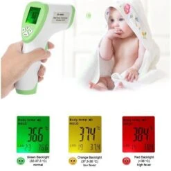 Thermomètre Numérique Médical, Thermomètre Infrarouge Professional Pour Le Bébé, Les Adultes Et L&apos;objet, Approuvé Par La CE Et La FD -Magasin De Produits Pour Bébés thermometre numerique medical thermometre infraro e3f0