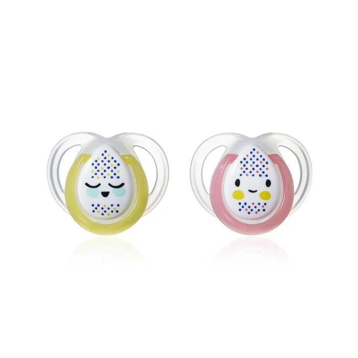 TOMMEE TIPPEE 2 Sucettes CTN Nuit 0-6m 4 TOMMEE TIPPEE 2 Sucettes CTN Nuit 0-6m – Image 2