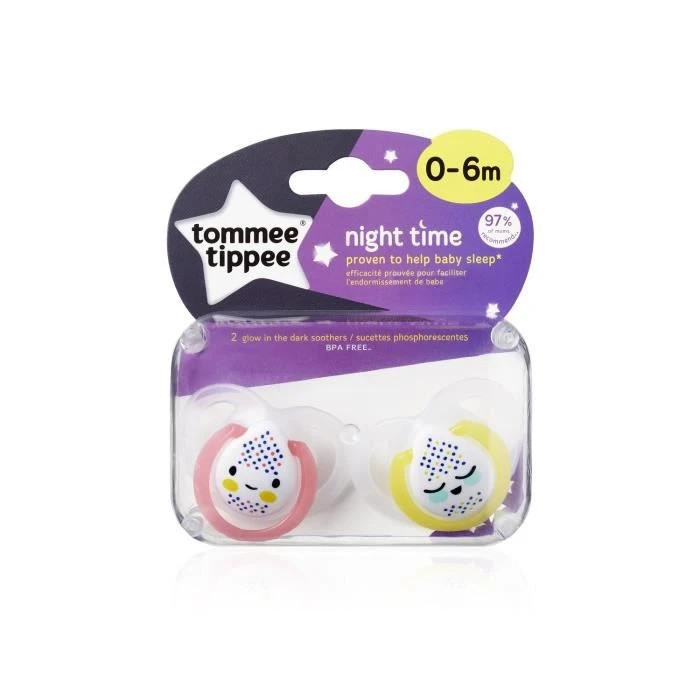 TOMMEE TIPPEE 2 Sucettes CTN Nuit 0-6m 7 TOMMEE TIPPEE 2 Sucettes CTN Nuit 0-6m – Image 5