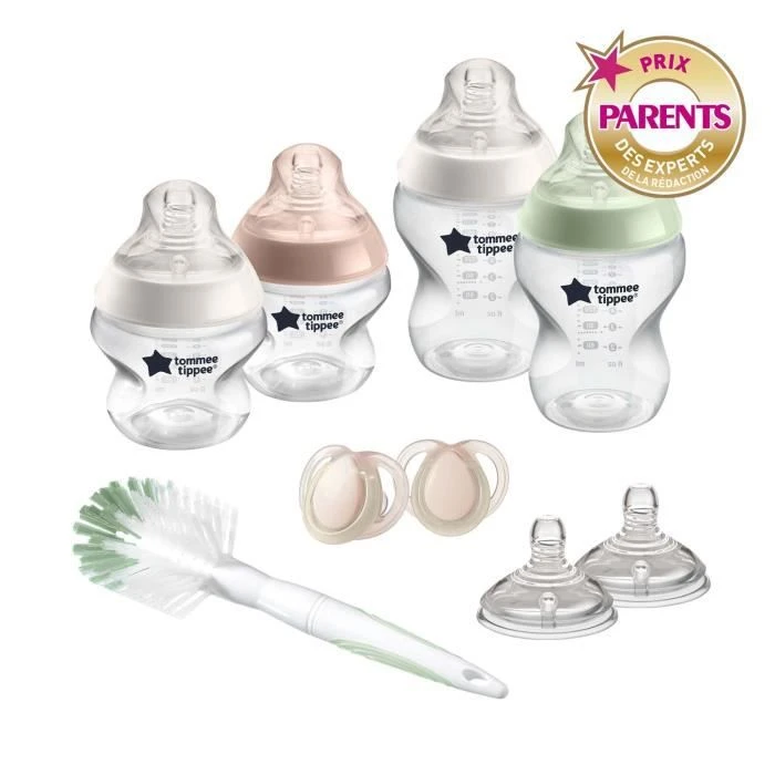 TOMMEE TIPPEE Biberon Kit Naissance Closer To Nature, Transparent 3 TOMMEE TIPPEE Biberon Kit Naissance Closer To Nature, Transparent