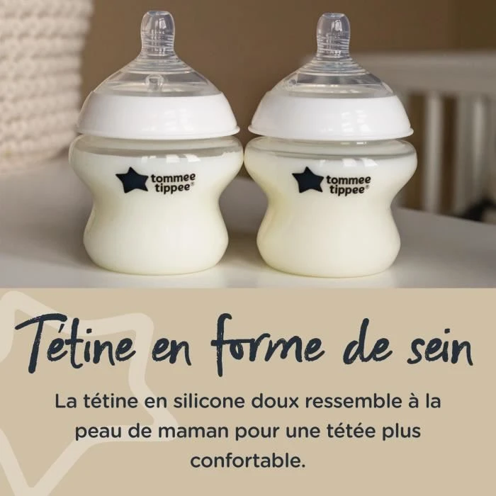 TOMMEE TIPPEE Biberons Closer To Nature, Tétine Imitant Le Sein Maternel, Décorés 340ml 7 TOMMEE TIPPEE Biberons Closer To Nature, Tétine Imitant Le Sein Maternel, Décorés 340ml – Image 5