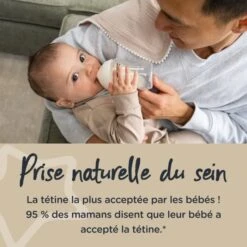 Tommee Tippee Closer To Nature Biberon, Tétine Imitant Le Sein Maternel, Lot De 2, 340ml -Magasin De Produits Pour Bébés tommee tippee closer to nature biberon tetine imi 4c5c