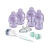 Tommee Tippee Kit Naissance Biberons Anti-Colique Avancé - Tétine Valve Anti-Colique Débit Lent - 150 Et 260 Ml - Violet 2 Tommee Tippee Kit Naissance Biberons Anti-Colique Avancé - Tétine Valve Anti-Colique Débit Lent - 150 Et 260 Ml - Violet -Magasin De Produits Pour Bébés tommee tippee kit naissance biberons anti colique c872