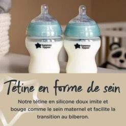 Tommee Tippee - Lot De 6 Tétines De Biberon Anti-Colique Avancé - Débit Rapide - 6 Mois+ -Magasin De Produits Pour Bébés tommee tippee lot de 6 tetines de biberon anti c 78b0