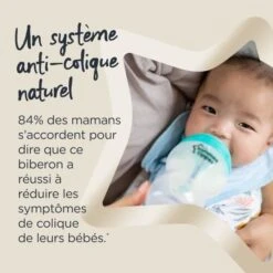Tommee Tippee - Lot De 6 Tétines De Biberon Anti-Colique Avancé - Débit Moyen - 3 Mois+ 14 Tommee Tippee - Lot De 6 Tétines De Biberon Anti-Colique Avancé - Débit Moyen - 3 Mois+ -Magasin De Produits Pour Bébés tommee tippee lot de 6 tetines de biberon anti c 819e