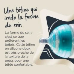 Tommee Tippee - Lot De 6 Tétines De Biberon Anti-Colique Avancé - Débit Moyen - 3 Mois+ 12 Tommee Tippee - Lot De 6 Tétines De Biberon Anti-Colique Avancé - Débit Moyen - 3 Mois+ -Magasin De Produits Pour Bébés tommee tippee lot de 6 tetines de biberon anti c 9244