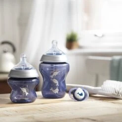 TOMMEE TIPPEE Starter Kit De Naissance Biberons Closer To Nature - Bleu -Magasin De Produits Pour Bébés tommee tippee starter kit de naissance biberons cl 3da4
