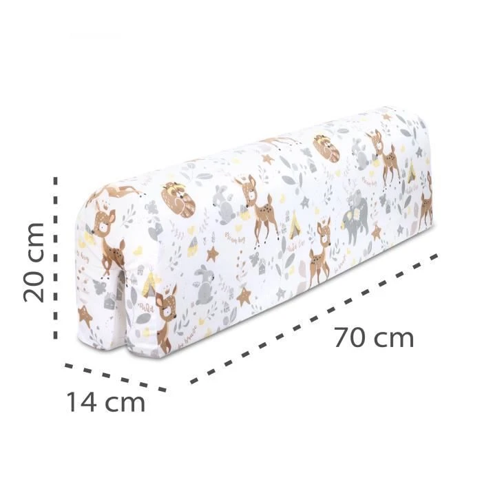 Tour De Lit Bebe Protection Enfant 70 Cm - Contour De Lit Bébé Complet Respirant Protège-lit Bord En Mousse Cerf Coton 4 Tour De Lit Bebe Protection Enfant 70 Cm - Contour De Lit Bébé Complet Respirant Protège-lit Bord En Mousse Cerf Coton – Image 2