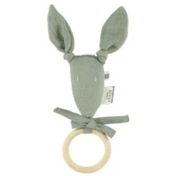 Trixie Anneau De Dentition Kangourou Bliss Olive Junior 25 Cm Vert Coton
