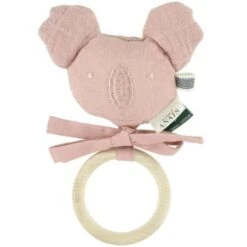 Trixie Anneau De Dentition Koala Bliss Rose Junior 18 X 7 Cm Coton Rose