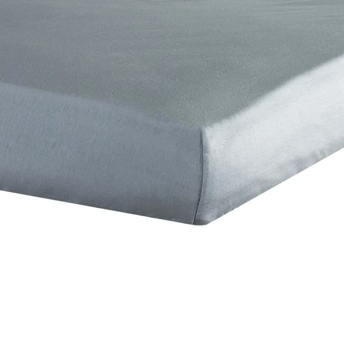 TROIS KILOS SEPT Drap Housse - 70x140 Cm - Gris 3 TROIS KILOS SEPT Drap Housse - 70x140 Cm - Gris