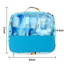 Trousse De Soin Et Santé Pour Bébé Essentiel De Toilette - Bleu -Magasin De Produits Pour Bébés trousse de soin et sante pour bebe essentiel de to e843