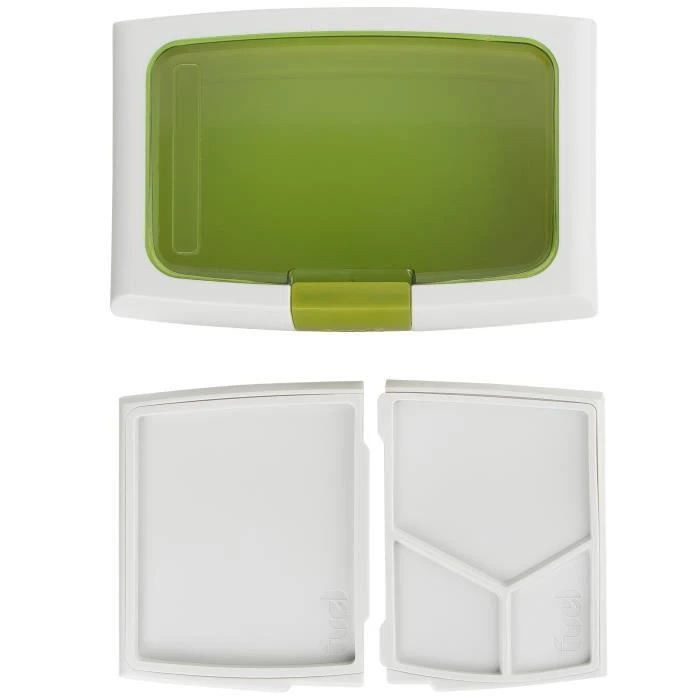 Trudeau Maison Fuel Lunchbox « Bento », Boîte Repas Avec Compartiments Pour 4 Plats, 1,3 L 4 Trudeau Maison Fuel Lunchbox « Bento », Boîte Repas Avec Compartiments Pour 4 Plats, 1,3 L – Image 2