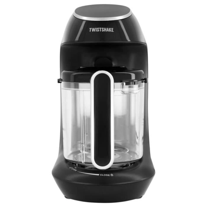 Twistshake 6-en-1 Robot Ménager Pour Bébé - Multifonctions - Cuiseur Vapeur - Mixeur - Chauffe-Biberon - Stérilisateur - Noir 4 Twistshake 6-en-1 Robot Ménager Pour Bébé - Multifonctions - Cuiseur Vapeur - Mixeur - Chauffe-Biberon - Stérilisateur - Noir – Image 2