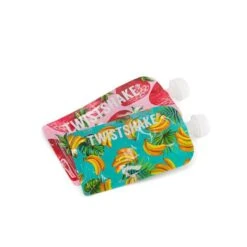 TWISTSHAKE Lot De 8 Pochettes Alimentaires Réutilisables Pour Bébé 100 Ml, Double Fermeture Éclair Stockage De Nourriture, Fruits -Magasin De Produits Pour Bébés twistshake lot de 8 pochettes alimentaires reutili acda