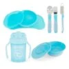 Twistshake Lot De Vaisselle - Bébé - 4 Pcs-1 Set De Table - 1 Assiette - 1 Bol - 3 Couverts En Acier Inoxydable - 1 Gobelet-6m+-Bleu -Magasin De Produits Pour Bébés twistshake lot de vaisselle bebe 4 pcs 1 set d 3c50