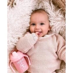 Twistshake Lot De Vaisselle - Bébé - 4 Pcs-1 Set De Table - 1 Assiette - 1 Bol - 3 Couverts En Acier Inoxydable - 1 Gobelet-6m+-Rose -Magasin De Produits Pour Bébés twistshake lot de vaisselle bebe 4 pcs 1 set d eb15