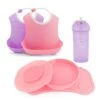 Twistshake Lot De Vaisselle - Bébé - 5 Pcs - 1x Set De Table - 1x Assiette - 2x Bavoir - 1x Gobelet -Plats De Sevrage - 6m+ - Rose 1 Twistshake Lot De Vaisselle - Bébé - 5 Pcs - 1x Set De Table - 1x Assiette - 2x Bavoir - 1x Gobelet -Plats De Sevrage - 6m+ - Rose -Magasin De Produits Pour Bébés twistshake lot de vaisselle bebe 5 pcs 1x se 1651
