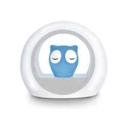 ZAZU Veilleuse Lou Le Hibou Anti-Pleurs - Bleu Coloris Unique