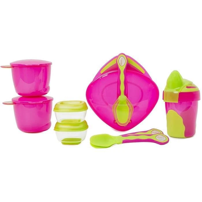 Vital Baby - Kit De Sevrage - 8 Piece Start Weaning Kit Pink 3 Vital Baby - Kit De Sevrage - 8 Piece Start Weaning Kit Pink
