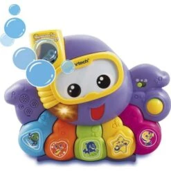 VTECH BABY - Jouet De Bain - Aquabulles Ma Pieuvre Orchestre