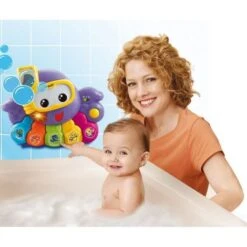 VTECH BABY - Jouet De Bain - Aquabulles Ma Pieuvre Orchestre -Magasin De Produits Pour Bébés vtech baby jouet de bain aquabulles ma pieuvre 8f8c