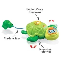 VTECH BABY - Jouet De Bain - Maman Tortue Et Son Bébé Nageur -Magasin De Produits Pour Bébés vtech baby jouet de bain maman tortue et son b d664