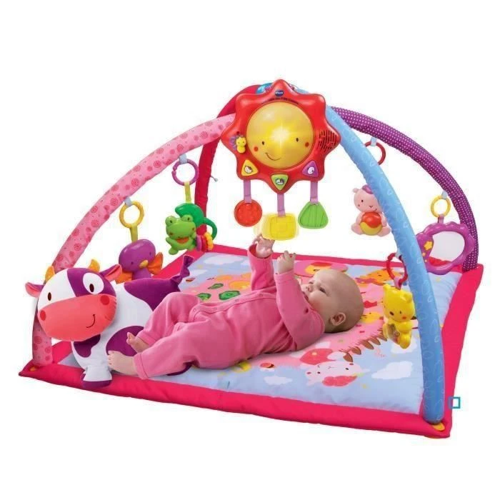 VTECH BABY - Lumi Tapis Des P'tits Copains Rose 4 VTECH BABY - Lumi Tapis Des P'tits Copains Rose – Image 2