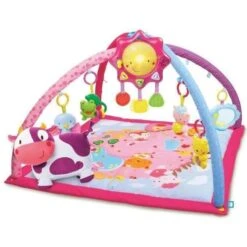 VTECH BABY - Lumi Tapis Des P&apos;tits Copains Rose