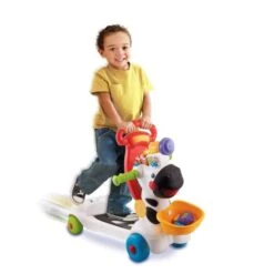VTECH BABY - Porteur Trottinette - Mon Zèbre Rigolo 3 En 1 - Noir & Blanc - Parlant Et Musical -Magasin De Produits Pour Bébés vtech baby porteur trottinette mon zebre rigol 3164