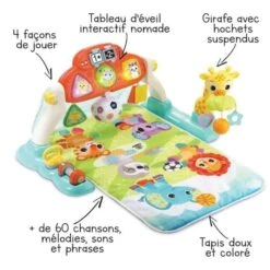 VTECH BABY - Tapis D&apos;Eveil Baby Sport 4 En 1 -Magasin De Produits Pour Bébés vtech baby tapis d eveil baby sport 4 en 1 5eaa