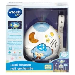 VTECH BABY - Veilleuse Lumi Mouton Nuit Enchantée Bleu -Magasin De Produits Pour Bébés vtech baby veilleuse lumi mouton nuit enchantee a611