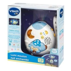 VTECH BABY - Veilleuse Lumi Mouton Nuit Enchantée Bleu -Magasin De Produits Pour Bébés vtech baby veilleuse lumi mouton nuit enchantee fc94