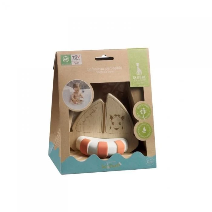 VULLI Jouet De Bain Bateau So'pure Sophie La Girafe 4 VULLI Jouet De Bain Bateau So'pure Sophie La Girafe – Image 2