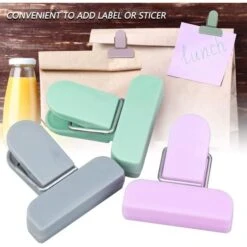 WANDEFOL 48 Pcs Pince Sachet Alimentaire, Multicolor Clip De Fermeture, Etanchéité Clips Alimentaire Fermeture Sachet Clips -Magasin De Produits Pour Bébés wandefol 48 pcs pince sachet alimentaire multicol 7f70