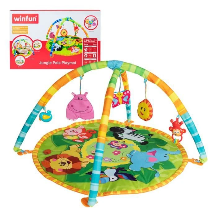 Winfun - Gym Pour Bébés Jungle 3 Winfun - Gym Pour Bébés Jungle