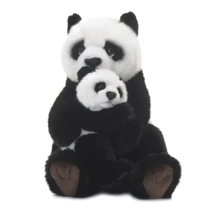 Wwf - 15183008 - Peluche - Maman Panda Avec Bébé - 28 Cm 3 Wwf - 15183008 - Peluche - Maman Panda Avec Bébé - 28 Cm