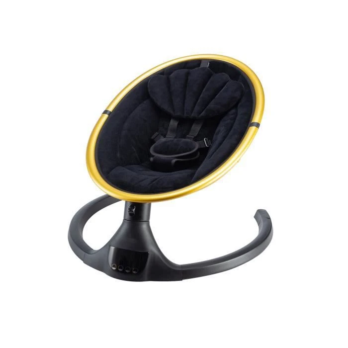 X Adventure Transat Bébé Électrique Balancelle Rocco Velvet Noir 3 X Adventure Transat Bébé Électrique Balancelle Rocco Velvet Noir