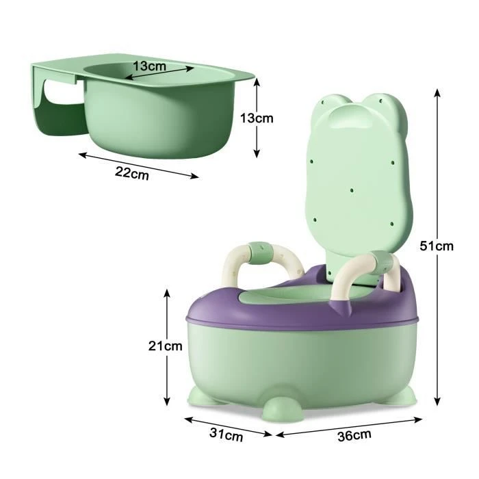 YRHOME Toilettes Pour Enfants Toilettes Apprentissage 4 YRHOME Toilettes Pour Enfants Toilettes Apprentissage – Image 2